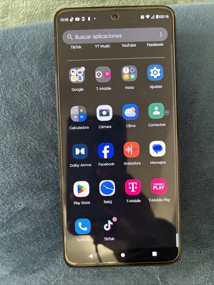Celular Motorola Edge 2022 con Aplicación Tiktok