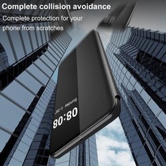 For Samsung Galaxy S26 Ultra Case Flip Leather Cover Clear S-View Smart Window