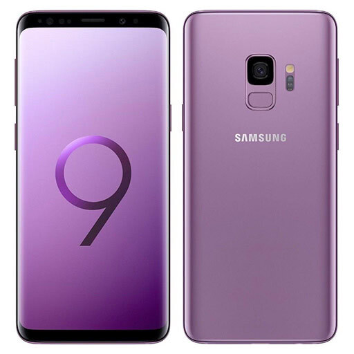 Samsung Galaxy S9 SM-G960U Unlocked 64GB Lilac Purple C Light Burn