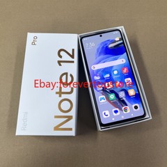 Xiaomi Redmi Note 12 Pro 5G 128/256GB Unlocked 1080 Octa Core 120Hz 67W Charging
