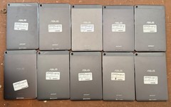 Lot OF 10 Asus ZenPad Z85 POOJ 16GB (Verizon) Cracked Glass Bad Touch BROKEN