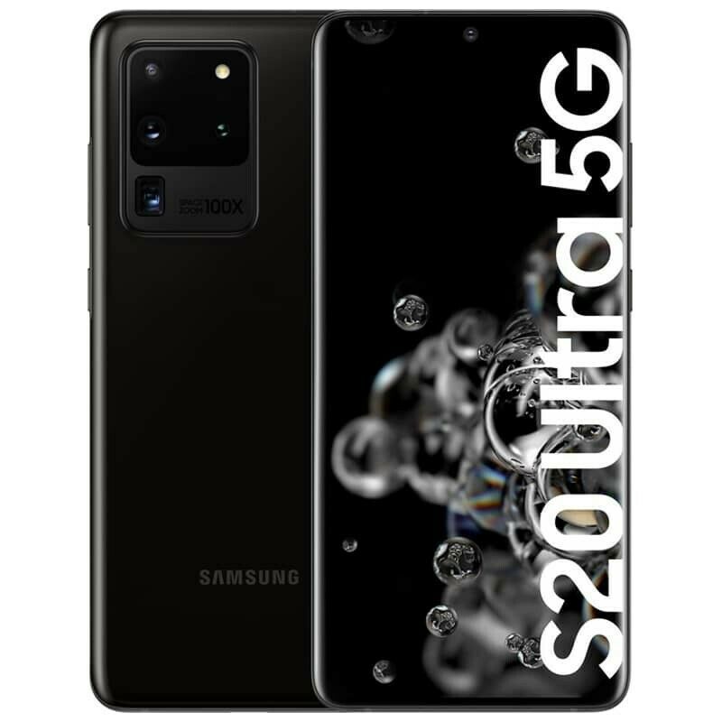 *New-Sealed* Samsung Galaxy S20 Ultra 12+128GB G988U Factory Unlocked Smartphone