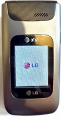 LG A340 – Black (AT&T) Cellular Flip Phone original Box-Vintage Collectible