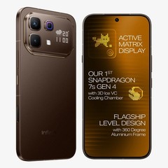 Infinix NOTE 60 Pro ( Brown, 128GB 8 GB RAM) Snapdragon 7s NFC Global Version.
