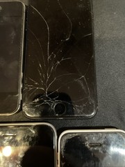 Lot Of 8 Mixed Apple iPhone – Mix GB – Locked- Cracked