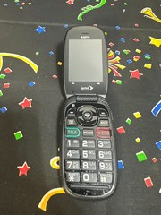 Sanyo Vero SCP-3820 – Black Green ( Sprint ) Rare Flip Cell Phone – TESTED