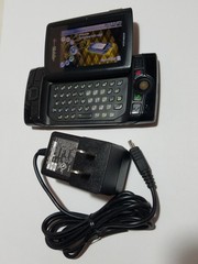 A+ T-Mobile Simple MetroPCS 2G Sharp Sidekick 2008 PV210 Rare Swivel Movie Phone