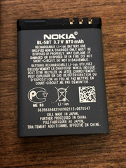 Nokia 2600 Classic 2G GSM Slim Bar Camera Cell Phone AT&T Battery NOT TESTED