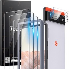 3PCS Screen Protector & Camera Lens Protector for Google Pixel 6 6.4 Inch Anti