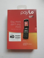 NOS Kyocera Kona S2151 – Black (Virgin Mobile) Cellular Flip Phone