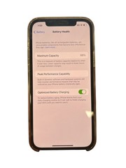 iPhone 12 Pro – 128 GB – Black – Unlocked – Battery health at 88%- Cracked