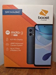 Boost Mobile Motorola Moto G 5G 2023 64GB Blue Prepaid Smartphone Brand New