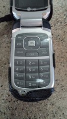 Vintage LG VX8360 (Verizon) Blue Cellular Flip Phone