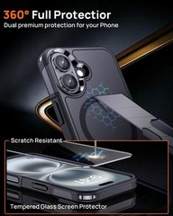 For iPhone 16 Plus Case w/ 10 FT Military Shockproof Heavy Duty Protection Cover