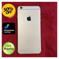 Apple iPhone 6 Plus 16/64GB -Silver Gray- Fully Unlocked Verizon T-Mobile 4G