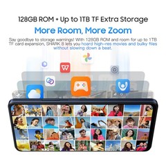 Blackview SHARK 8 Smartphone 16GB+128GB 6.78″ 120Hz Android 13 64MP 5000mAh NFC