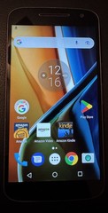 Motorola Moto G4 XT1625 Cell Phone (?Carrier) Good Used Bad Sim Reader!!