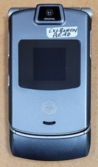 Motorola RAZR / Razor V3m – Gray and Black ( Sprint ) Cellular Flip Phone – READ