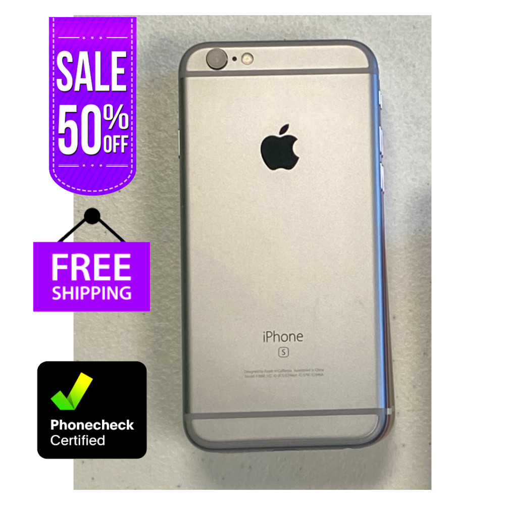 Apple iPhone 6s 16GB/32GB/64GB – Silver, Gray, Rose Gold, Verizon, Unlocked