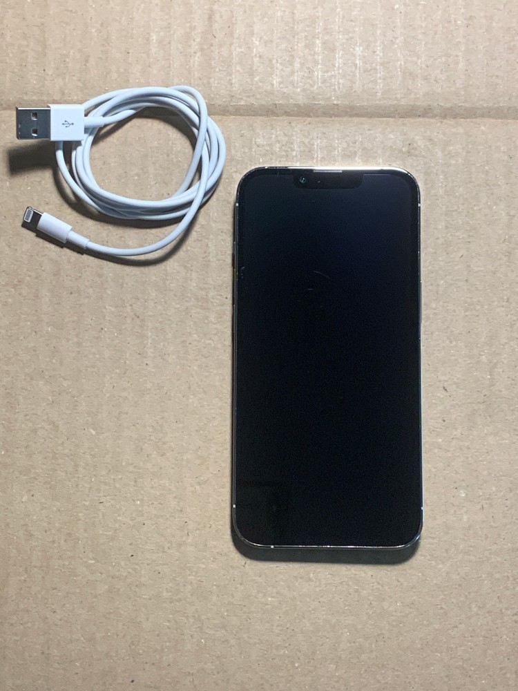 Apple iPhone 13 Pro – 128GB Silver Unlocked A2483 READ