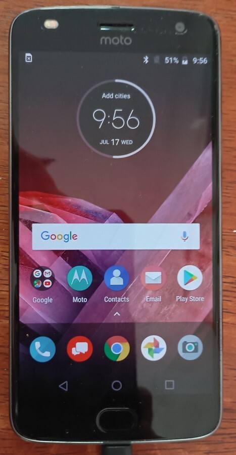 Moto Z2 Play Lenovo MOTXT171002 32Gb Lunar Grey 2017-08-20, Vintage collection