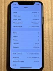 Apple iPhone XS 64GB Space Gray (Unlocked) A1920 (CDMA + GSM)