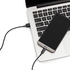 USB-C to USB-A 2.0 Fast Charger for iPhone 16/15, 6 ft