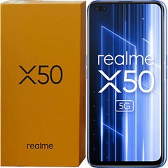 BNIB Realme X50 Dual Sim 128GB ROM + 6GB RAM Ice Silver Factory Unlocked 5G GSM