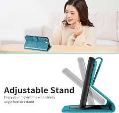 Wallet Case for iPhone 7 Plus/iPhone 8 Plus with Card Holder, PU Leather Flip Fo