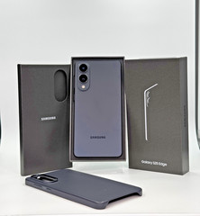Samsung Galaxy S25 Edge SIM Unlocked 512GB Titanium Jet Black Open Box ✅