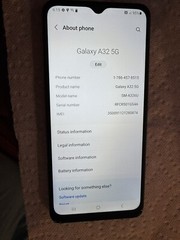 Samsung Galaxy A32 5G 64GB A326U Black AT&T