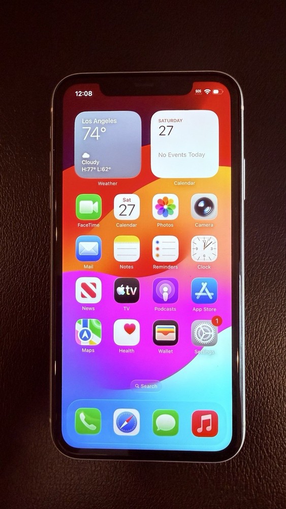 Apple iPhone 11 128GB, White, Unlocked Smartphone