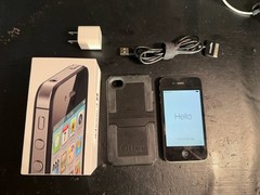 Apple iPhone 4S Black MD280LL/A Model A1387