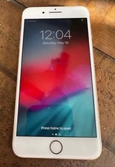 Apple iPhone 8 Plus – 64GB – Silver (Unlocked) A1864 (CDMA + GSM)-Free Shipping