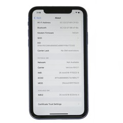 Apple Iphone Xr Model: MT352LL/A (A1984) 64GB Capacity 98% Battery Health
