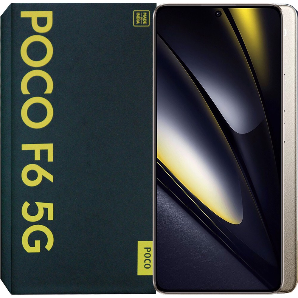 Xiaomi Poco F6 5G Titanium 256GB + 8GB Dual-SIM Factory Unlocked GSM NEW