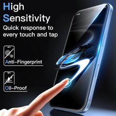 6.3-Inch Screen Protector for iPhone 17 with Camera Lens Protector, 2-Pack