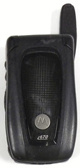 Motorola i series i670 – Black ( Nextel ) Rare Cellular Flip Phone