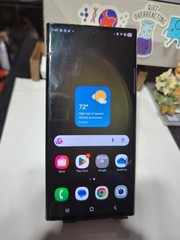 ⚠️READ⚠️ Samsung Galaxy S23 Ultra SM-S918U1 256GB Black FACTORY Unlocked, #Da15