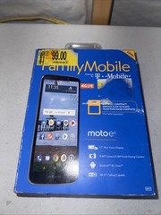 New Blue Family Mobile Moto E5 5.7 Max Display, 8 MP CAMERA