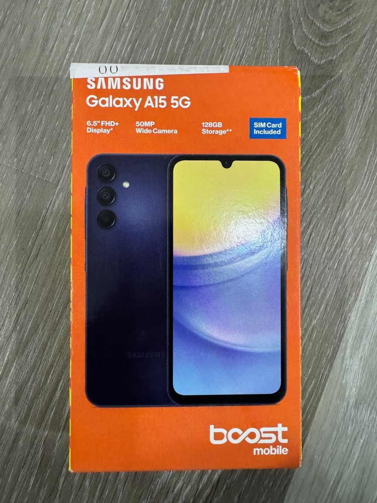 Samsung A15 5G 6.5″ 128GB Blue – Only Boost Mobile