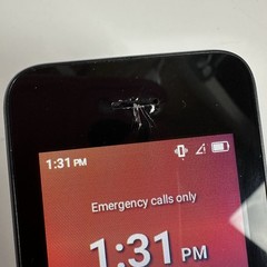 Iris Easy Flip 8GB Black 4G LTE Flip Cell Phone SOLD AS IS