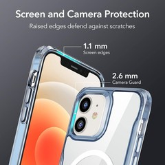 ESR for iPhone 12/12 Pro Case, Shockproof Military-Grade Protection, Blue