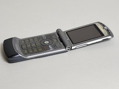 Vintage Retro Motorola RAZR V3 Miami Ink Dragon Tattoo Very Rare Flip Phone