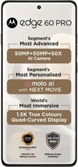 MOTOROLA Edge 60 Pro 5G-Factory Unlocked Dual SIM-8GB 256GB-NO TARIFFS TO USA