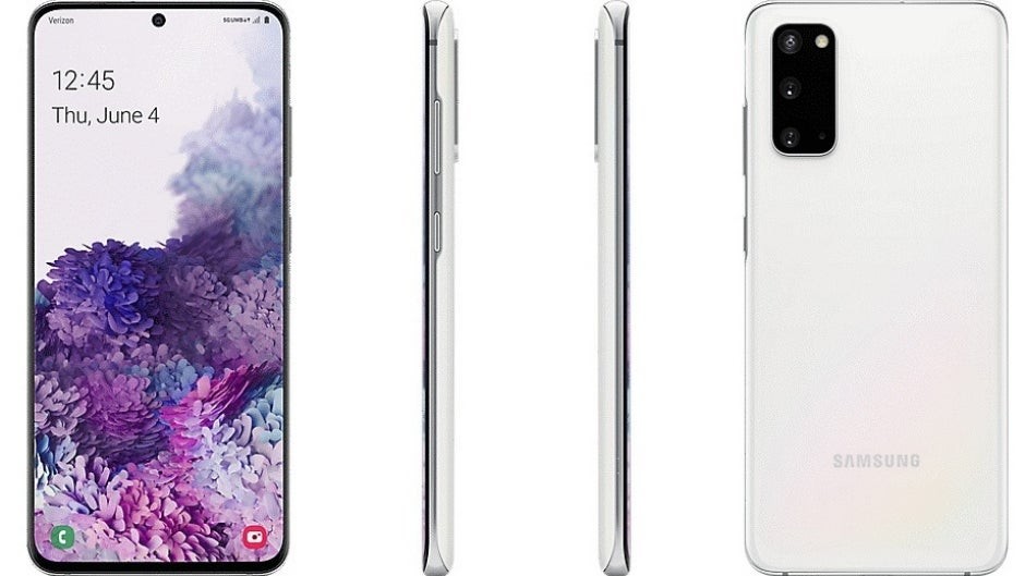 Samsung Galaxy S20 5G SM-G981U1 Unlocked 128GB Cloud White A