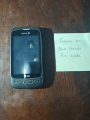 LG sprint used phone-SHIPS N 24 HOURS