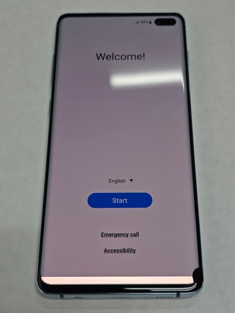 DEFECTIVE – Samsung Galaxy S10+ – 128GB – Blue – GSM Unlocked – SM-G975U – 11452