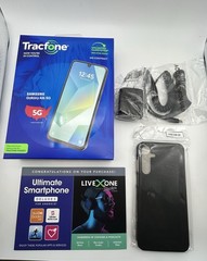 Samsung Galaxy A16 5G 128GB/6.7″ + 1 Year Tracfone Plan 1500 Min/Text/1.5GB Data