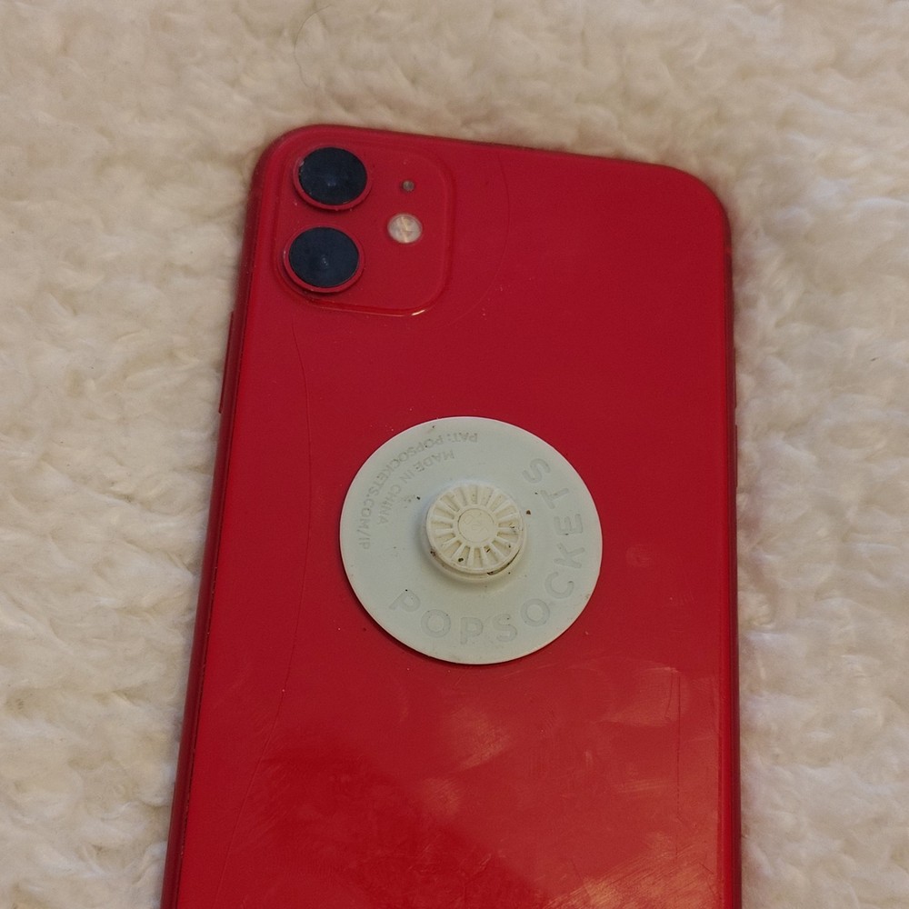 Apple iPhone 11 Red 12MP Dual Camera Lightning Bar Smartphone